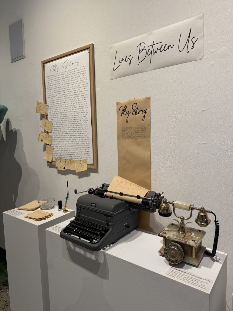 Lines Between Us, 2025, Installation